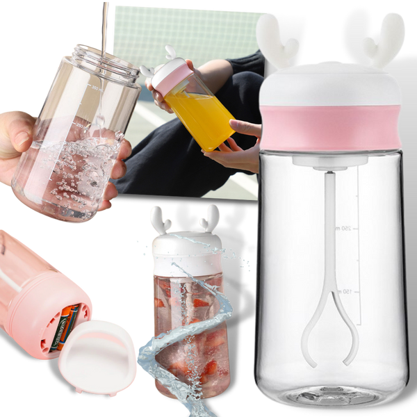 Premium Portable Cup With Automatic Stirring For Easy On The Go Mixing