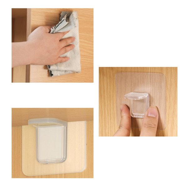 Heavy Duty Adhesive Shelf Brackets For Stable High Load Capacity Shelving