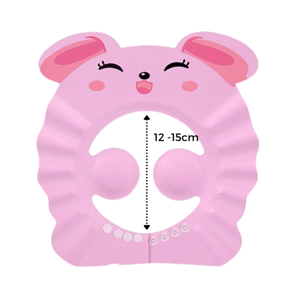 Kids Shower Cap With Eye And Ear Protection For Bath Time