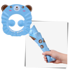 Kids Shower Cap With Eye And Ear Protection For Bath Time
