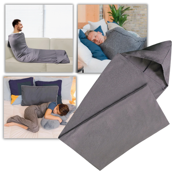 Premium Cozy Sleep Pod Blanket Wearable For Calming Restful Nights