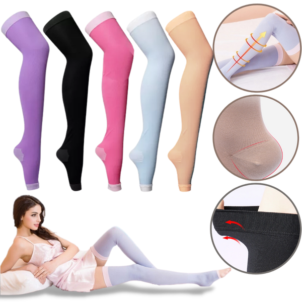 Premium Leg Slimming Compression Tights For Better Circulation