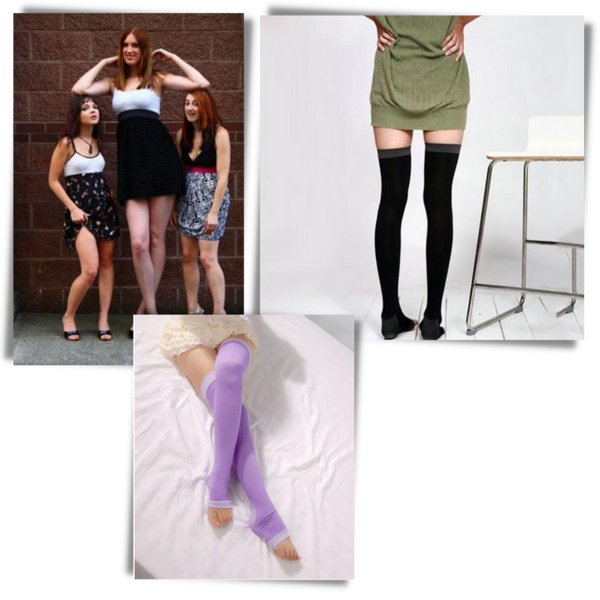 Premium Leg Slimming Compression Tights For Better Circulation
