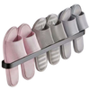 Aluminium Wall Mounted Slipper Rack For Space Saving And Style