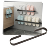 Aluminium Wall Mounted Slipper Rack For Space Saving And Style