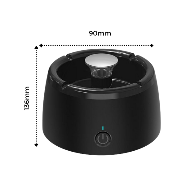 Smart Smoke Removing Ashtray for Clean Indoor Air and Purified Environments