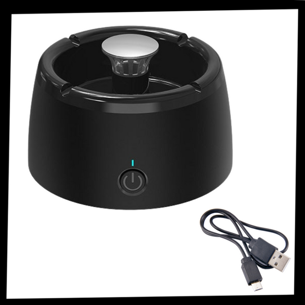 Smart Smoke Removing Ashtray for Clean Indoor Air and Purified Environments