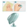 Leaf Shaped Soap Holder With Drain Keeps Soap Dry Longer