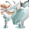 Leaf Shaped Soap Holder With Drain Keeps Soap Dry Longer