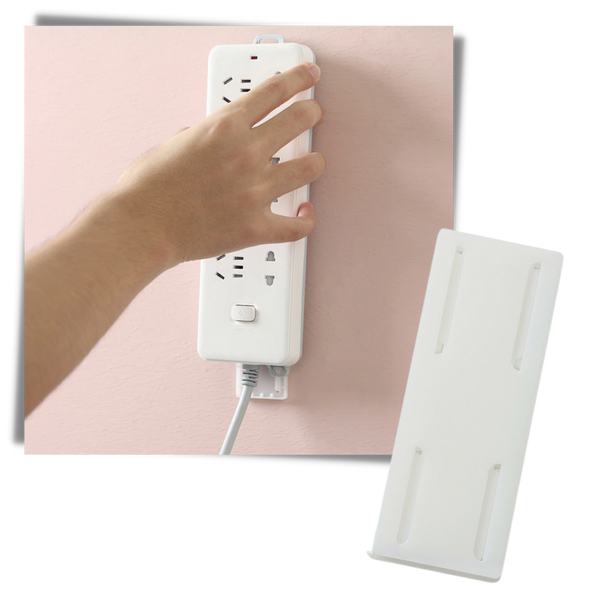 Wall Socket Power Strip Retainer Safer Easy Installation Universal Fit