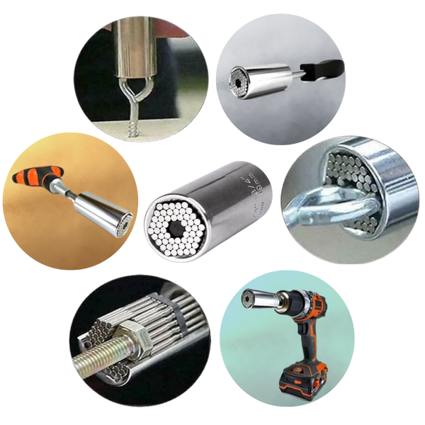 Adjustable Socket Wrench For Quick And Versatile Fastening