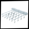 Wall Mounted Clothes Organiser With Integrated Drying and Storage