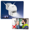 Solar Powered Outdoor Security Camera With Extended Battery Life