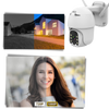 Solar Powered Outdoor Security Camera With Extended Battery Life