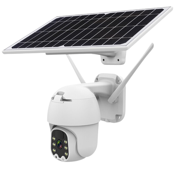 Solar Powered Outdoor Security Camera With Extended Battery Life