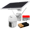 Solar Powered Outdoor Security Camera With Extended Battery Life