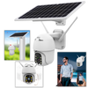 Solar Powered Outdoor Security Camera With Extended Battery Life
