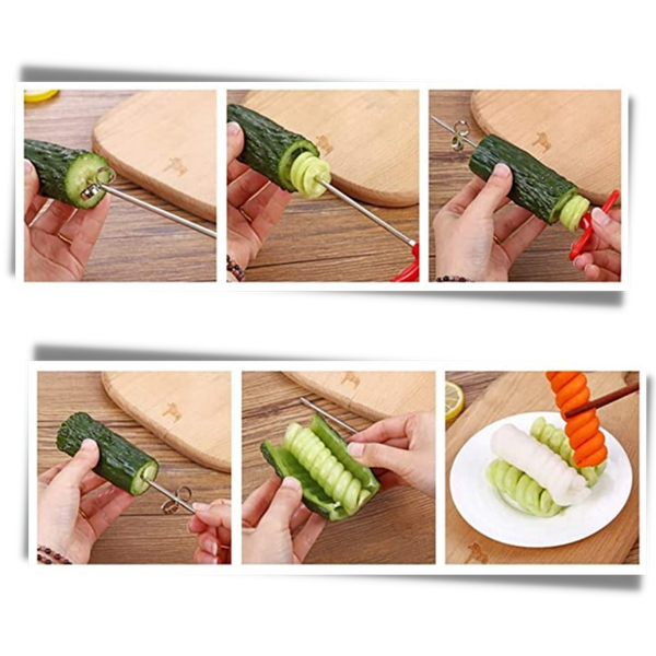 Versatile Spiralizer For Creative Veggie Noodles And Garnishes