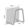 Two Pack Stainless Steel Sponge Holders With Drainage Rack