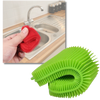 Silicone Kitchen Sponge Heat-Resistant Antibacterial Cleaning Tool