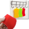 Silicone Kitchen Sponge Heat-Resistant Antibacterial Cleaning Tool