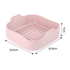 Eco Friendly Square Silicone Pan for Even Baking and Easy Cleanup