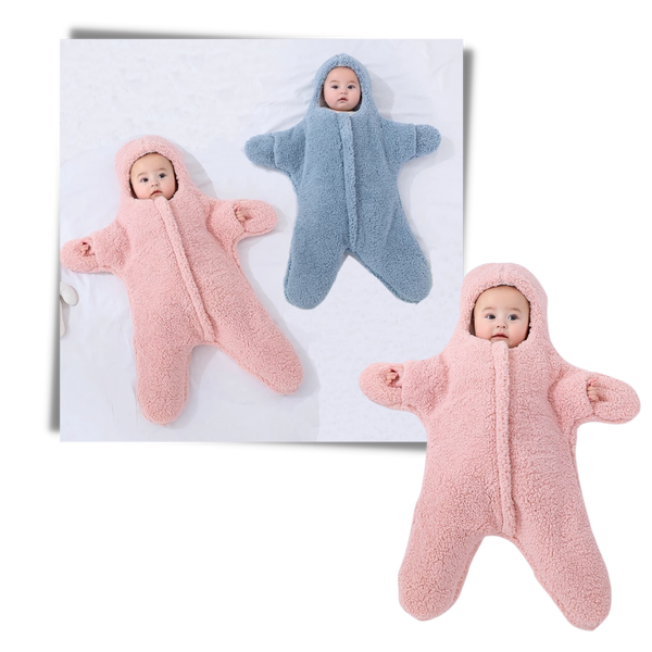 Ocean Themed Baby Sleeping Bag For Cozy, Secure Sleep All Night