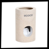 Automatic Stone Wall Mount Toothpaste Dispenser For Waste Reduction