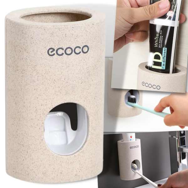Automatic Stone Wall Mount Toothpaste Dispenser For Waste Reduction