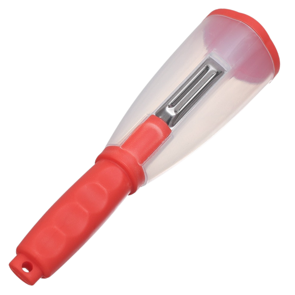 Premium Fruit And Vegetable Peeler With Built In Catcher