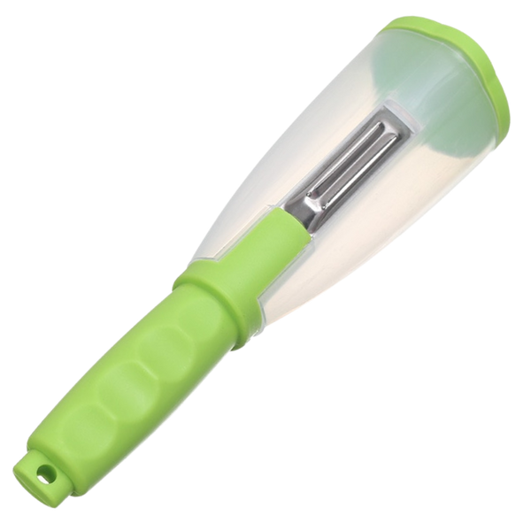 Premium Fruit And Vegetable Peeler With Built In Catcher