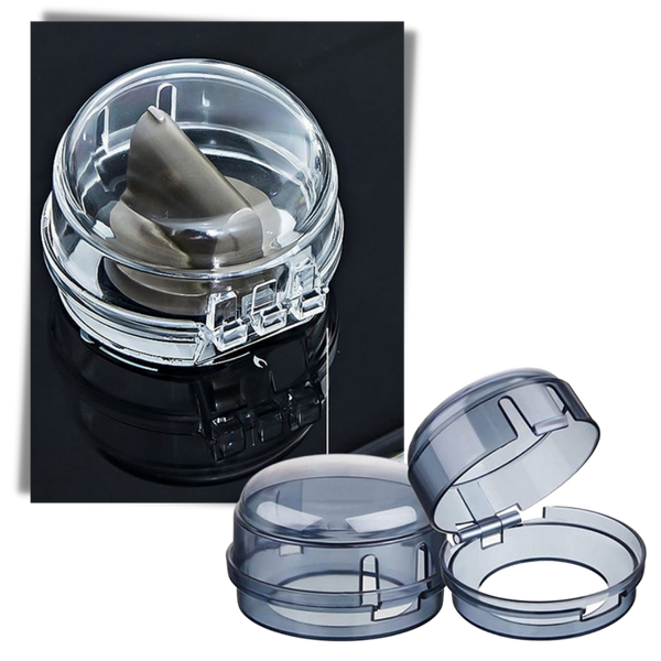 Universal Kitchen Stove Knob Protectors For Child Safety Durable Easy Fit