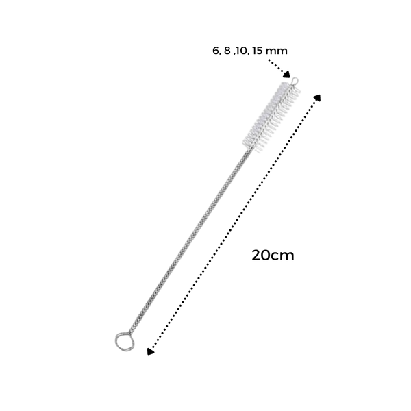 Premium Stainless Steel Straw Cleaner Brush Kit for Thorough Cleaning