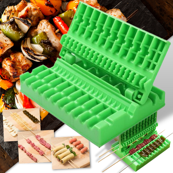 Premium Kebab And Skewer Maker For Barbecue Easy To Use Food Grade Quality
