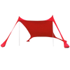 Lightweight Beach Shade Canopy for Easy Sun Protection and Breeze