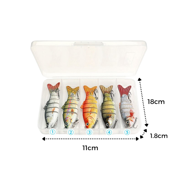 Realistic Wobbler Fishing Lures For Superior Catch Rates