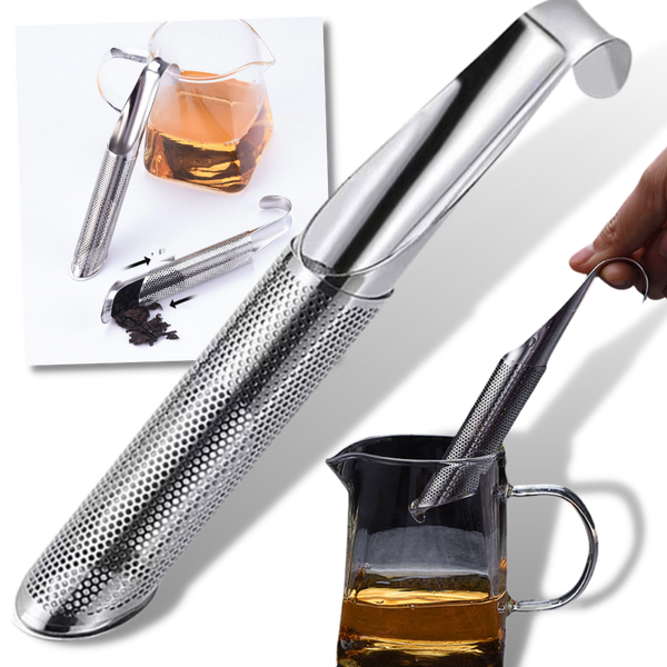 Premium Stainless Steel Tea Strainer For Clean Sediment Free Infusions