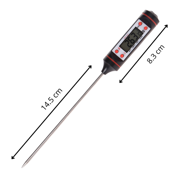 Digital Cooking Probe Thermometer For Precise Doneness Every Time