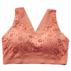 Breathable Seamless Lace Bra With Comfortable Stretch Fit