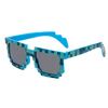 Pixel Style Sunglasses With UV Protection For All Day Comfort