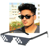 Pixel Style Sunglasses With UV Protection For All Day Comfort