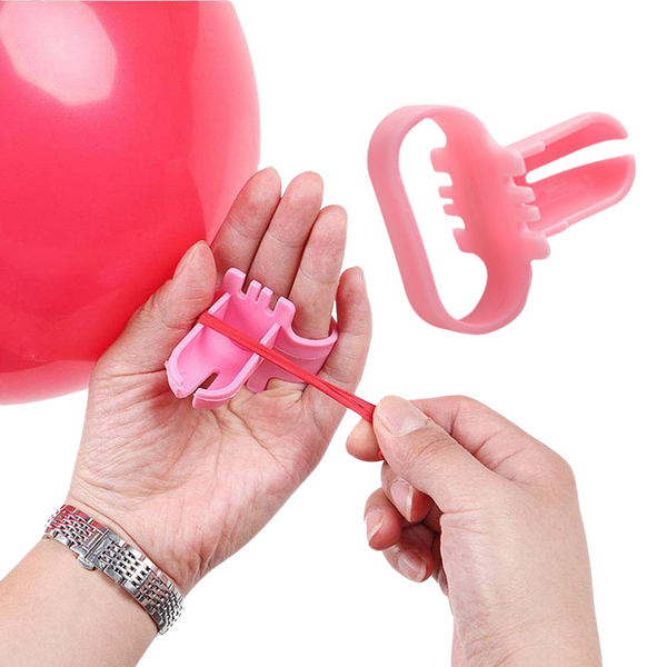 Balloon Knot Tool For Easy Safe Knotting And Finger Protection