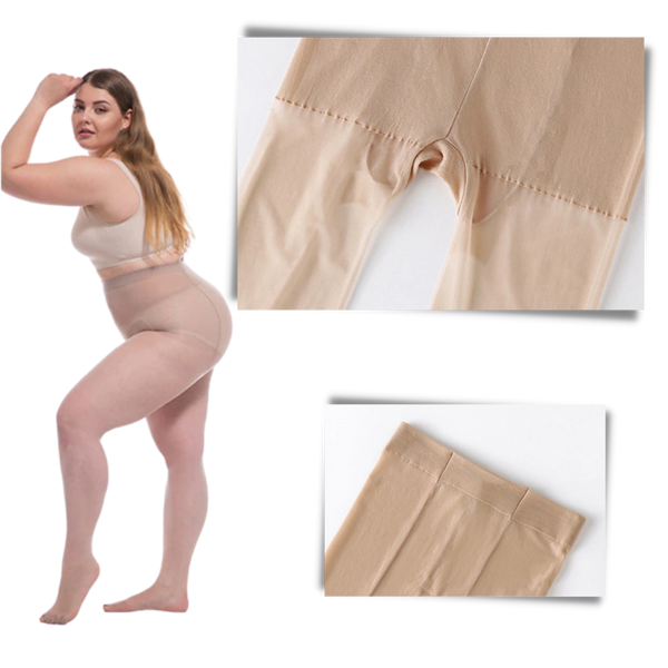 Shaping Compression Tights With Instant Slimming Effect And Breathable Comfort
