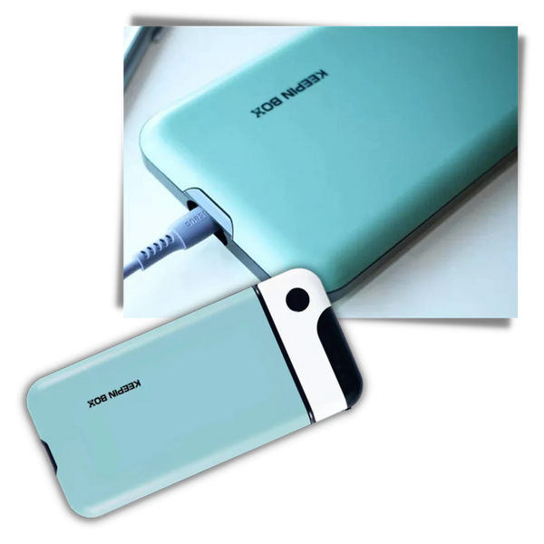 Smartphone Lock Box For Focus And Productivity, Portable And Rechargeable
