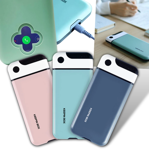 Smartphone Lock Box For Focus And Productivity, Portable And Rechargeable