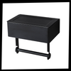 Premium Waterproof Toilet Paper Holder With Integrated Tissue Box And Shelf