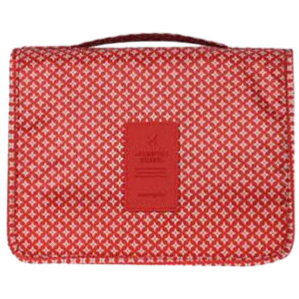 Premium Travel Makeup Organizer Waterproof Easy Access Hanging Design
