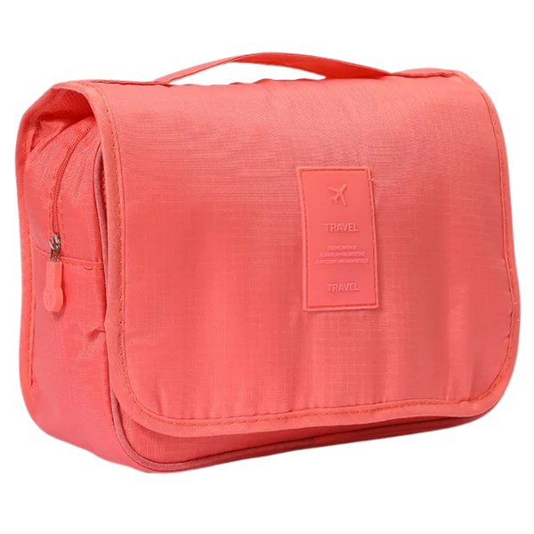 Premium Travel Makeup Organizer Waterproof Easy Access Hanging Design