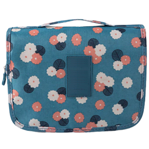 Premium Travel Makeup Organizer Waterproof Easy Access Hanging Design