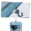 Premium Travel Makeup Organizer Waterproof Easy Access Hanging Design